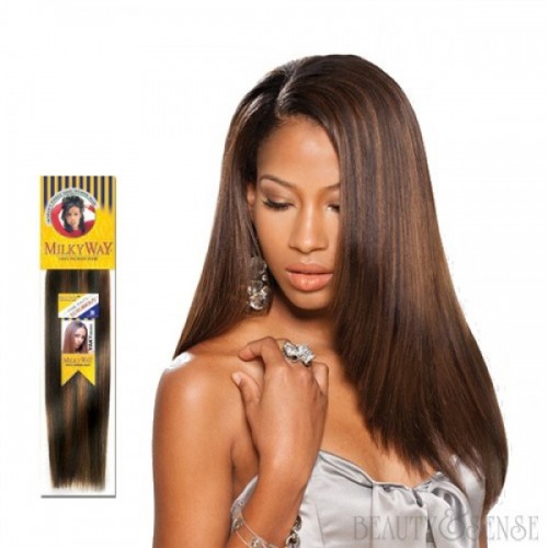 MilkyWay 100% Human Hair YAKY Weave 16"